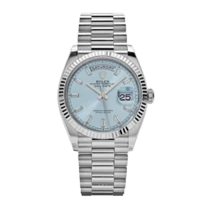 Rolex Day-Date 128236 “Ice Blue Grooved” Super Clone Quality