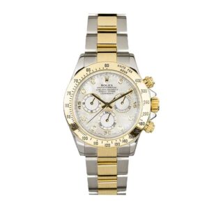 Rolex Daytona Two-Tone 116523 “White Dial” Authentic Super Replica