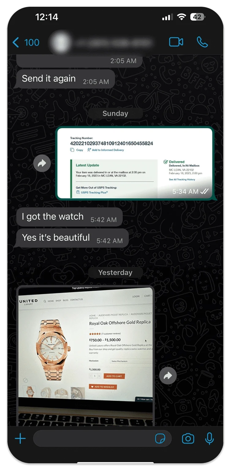 WhatsApp review 3