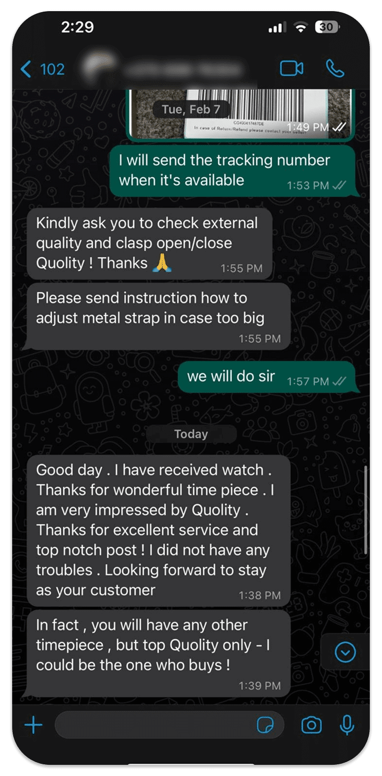 WhatsApp review 4